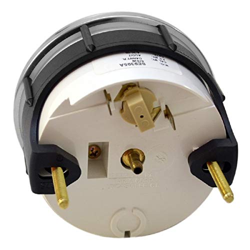 Faria Boat Speedometer Gauge SE9395A | Euro Stainless Steel Beige