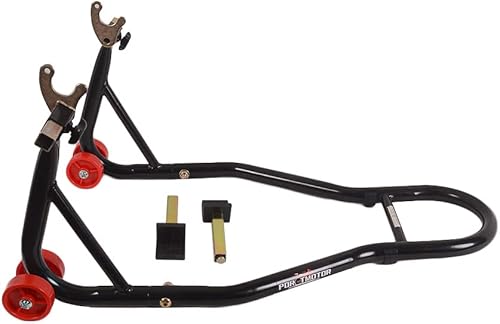 Porotmotor Soporte trasero para motocicleta, soporte de elevación trasero, soporte universal para motocicleta, soporte universal para motocicleta,