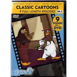 DVD Classic Cartoons- 9 Full-lenght Episodes Book