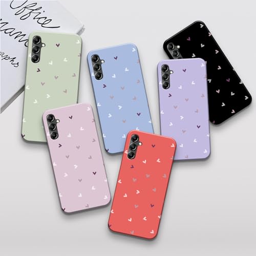 Image of COLORflow Back Cover Compatible with Samsung Galaxy A14 5G / 4G | Family of Hearts Color Customized Back Cover Compatible with Samsung Galaxy A14 5G / 4G