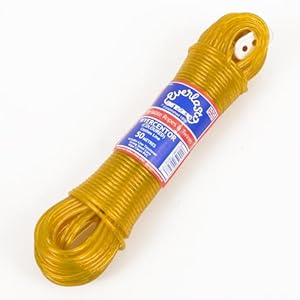 Everlasto Wyercentor Wäscheleine 100M Gelb