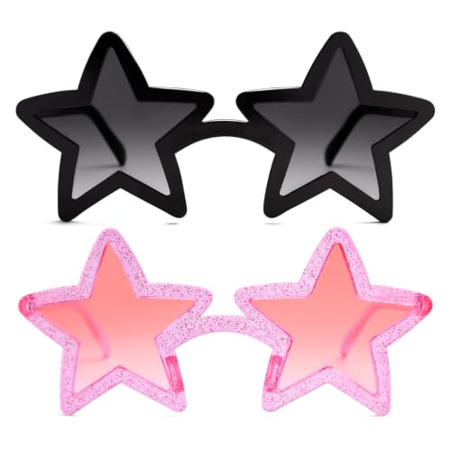 Image of VANLINKER Colorful Star Shape Sunglasses VL9839 | Lovely Cute Sun Glasses Party Glasses
