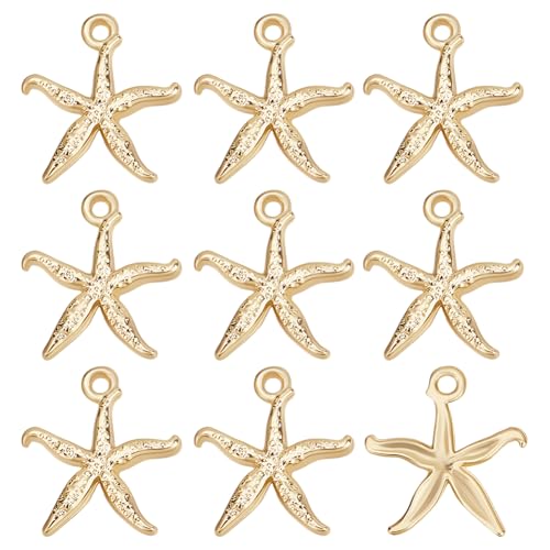 Breloques étoile de mer pour vos colliers d'été fait main