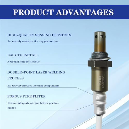 Sensor de Oxígeno Upstream Downstream para Chevy y GMC 4 Piezas miniatura 5