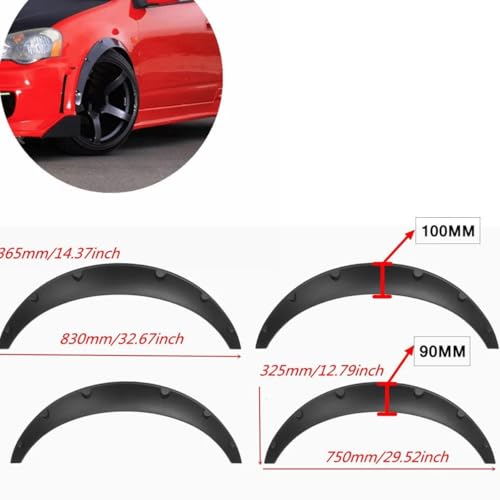 Guardabarros universales contra barro y piedras para coche E90 E46 E39 E60 4