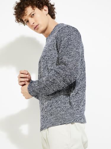 Image of Max Men Acrylic Round Neck URB N Heavy Knit Sweater