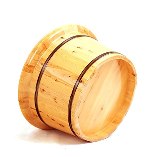 Tina de pies de madera para adultos con tapa miniatura 3
