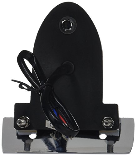 Piloto de freno tipo Eagle de leds para evitar vibraciones en matricula cromada 2