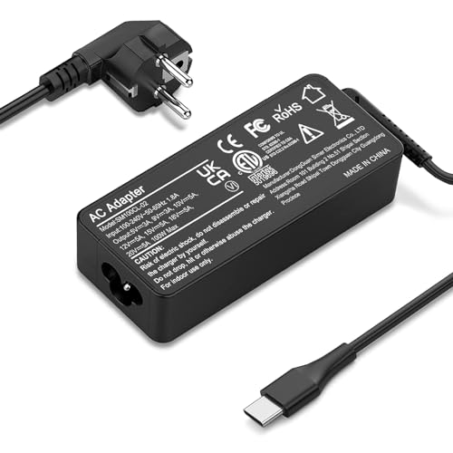 Ladegerät 100 W USB-C Netzteil Universelles Schnellladegerät Kompatibel mit MacBook Pro/Air, Dell, HP,Lenovo, Asus, Huawei Laptops & weitere Geräte mit USB-C Anschluss