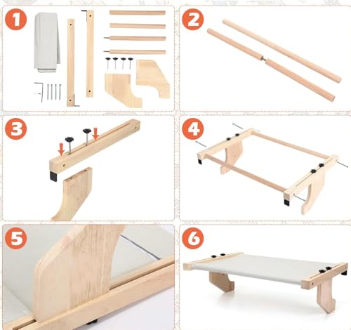 Cama Suspensa para Gatos com Tecido Macio