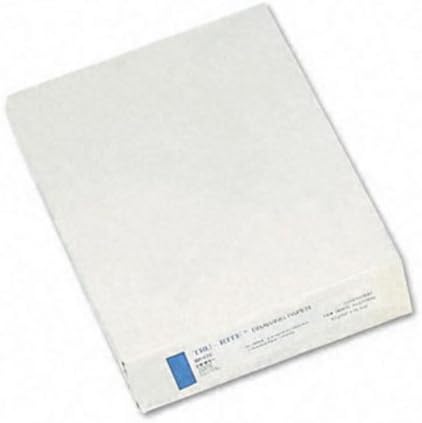 Everett Pad & Paper White Sulphite Drawing Paper, 80 Lb., 9" x 12", Ream Of 500 Sheets