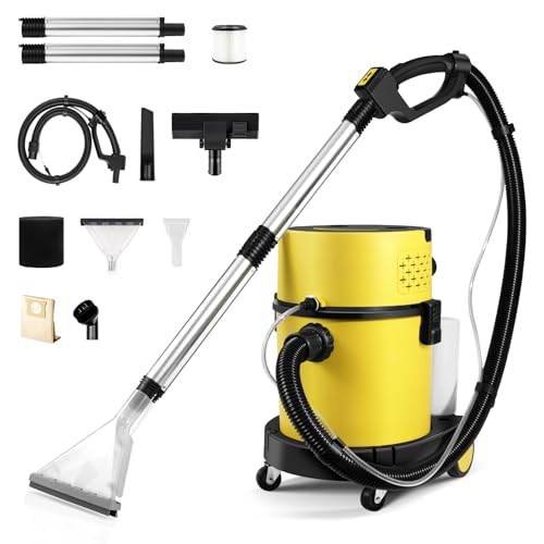 Reviews de Inyeccion Succion , listamos los 10 mejores. 50 PRETEC Wet Dry Shop Vac, limpiador de alfombras de 6 galones, aspirador de alfombras húmedas y secas de 5.5 picos, aspiradora portátil 4 en 1 para el hogar y la tienda, para...
