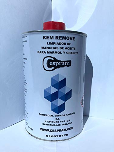 CESPRAM, Limpiador absorvente de manchas de aceite en piedra Envase 1 litro Cover