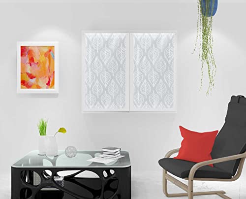 Soleil d'ocre Paire de brise bise 45x90 MAUD blanc, Polyester, 45x90 cm