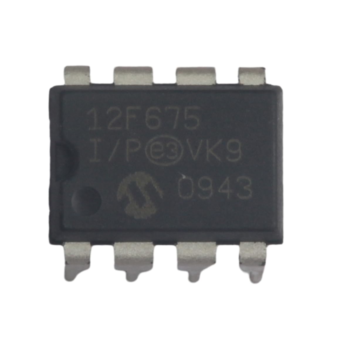 10 Pieces PIC12F675-I/P DIP-8 PIC12F675 Flash-Based 8-Bit CMOS Microcontrollers