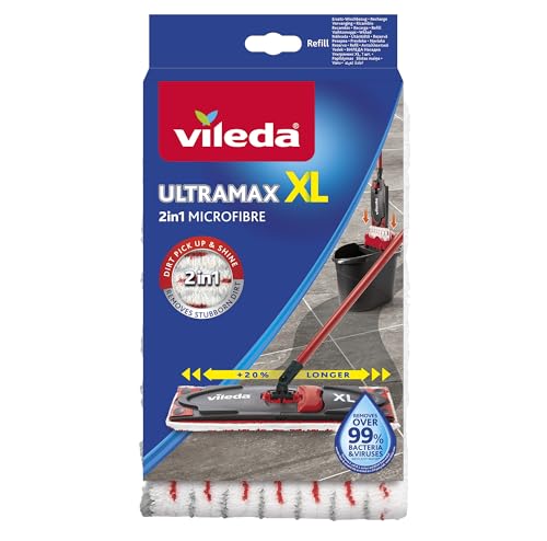 Vileda Ultramax Power Recharge Balais Laveurs Taille XL