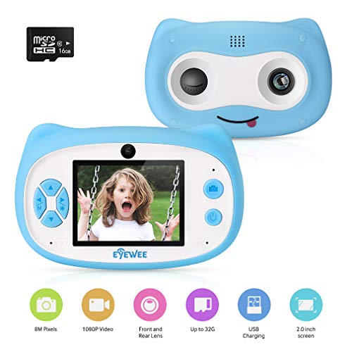 Eyewee Camera for Kids 4-8 Years Old Boys 8MP Photos and 1080P Video