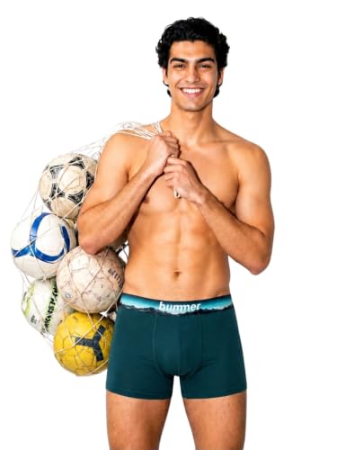Image of Bummer Printed Micro Modal Trunks Underwear for Men - Ultra Soft & Breathable, 3 Times Softer Than Cotton, Anti-Bacterial, Stretchable for Ultimate Comfort & Style, Pack of 1 (A Shark Tank Product)