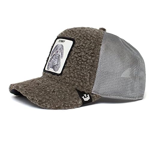 Goorin Bros. The Farm Stuffed Animal Capsule Unisex Trucker Hat, Brown (Bunny Business), One Size