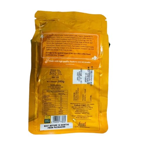 Cothas Pure Nova Therm 200G Pure Filter Coffee Powder A Novel That Retains Maximum Aroma Product Of India Pack Of 2
