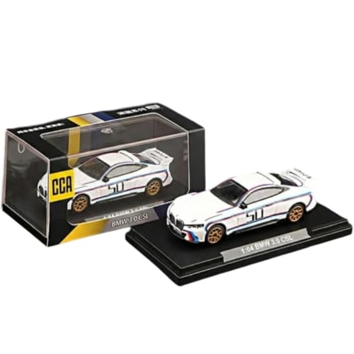 Image of CCA 1:64 Acrylic BMW 3.0 CSL Collection Cool Car Series 3+ Years (White)