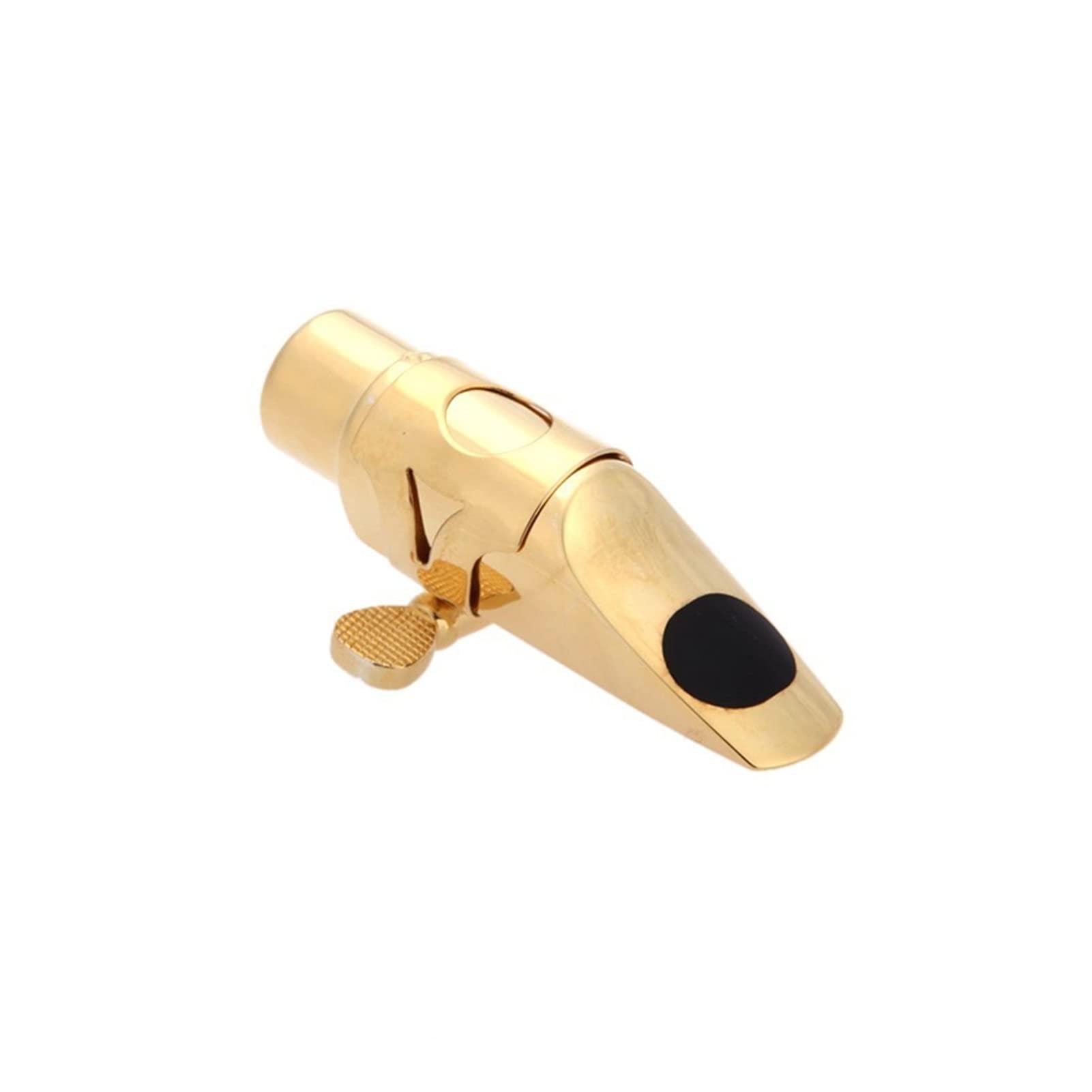 BOLZAN WZUNHUANG Jazz-Sopran-Saxophon 5c-Metall-Mundstück + Pads Kissen + Kappeschnalle mit Goldplattierung