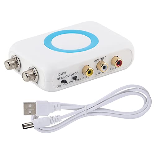 Modulateur Vidéo HD RF pour brancher vos appareils sur prise antenne TV