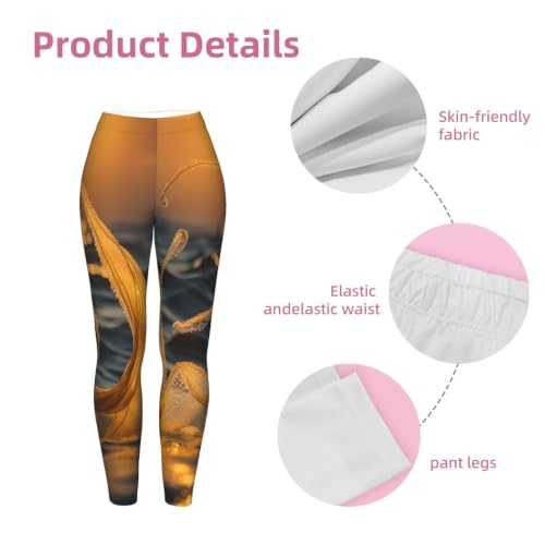 Leggings de sirena anti-transparencias con ajuste elástico reforzado 7
