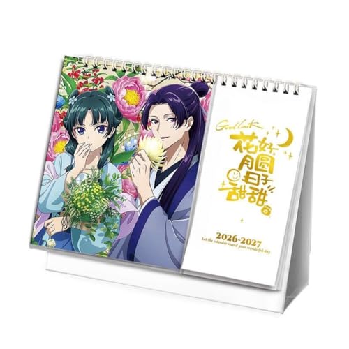 Die Tagebücher Der Apothekerin 2026-2027 Adventskalender Apothecary Diaries Biennale Tischkalender Kalender Anime Figuren Schöne Illustration Mehrfarbig