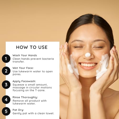 Image of Face Wash With Glutathione, Kojic Acid, Niacinamide, Vitamin C, 60 Ml