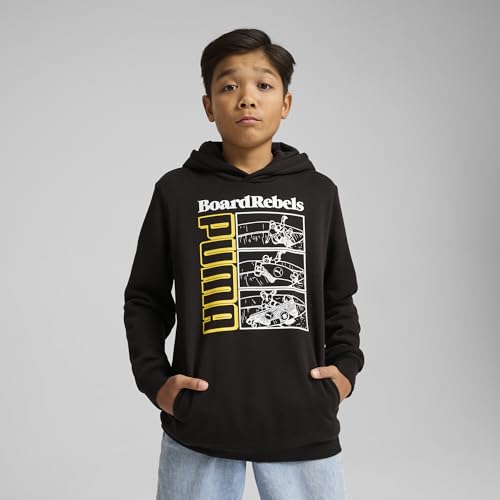 PUMA MID90S Hoodie FL B Sweats à Capuche Garçon Moon 128 - vue 3
