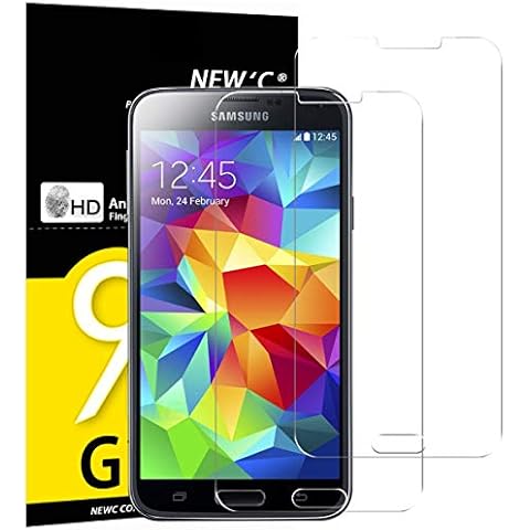 NEW'C Glass Screen Protector for S5 Mini Cover