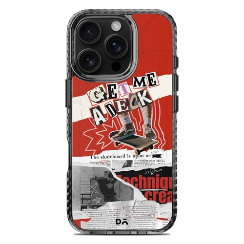 Image of DailyObjects Get Me A Deck Stride 2.0 Magnetic Case Cover Compatible with iPhone 16 Pro Max | Wireless Charging Slim Back Cover | 2 Layer Edge Protection & Shockproof