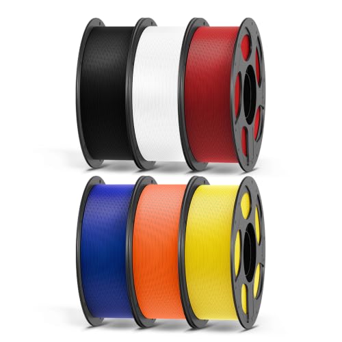 ANYCUBIC PLA 3D Printer Filament 1.75mm, 6KG Multicolor Combination