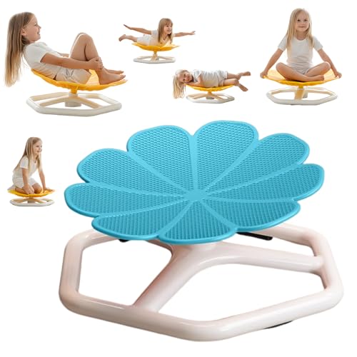 LZAHSH Spinning Chair for Kids Sensory,Enlarged Tray Autism Kids Swivel