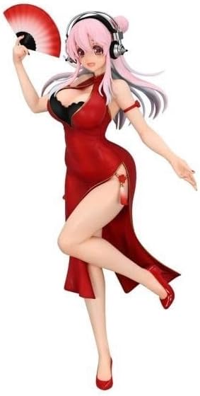 Super Sonico Anime Collectible Anime Figurines (China Dress)