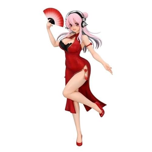 ONLY FROM JAPAN Super Sonico Anime Collectible Anime Figurines (China Dress)