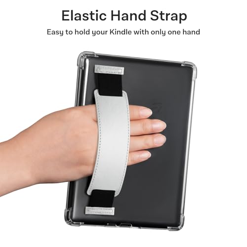 Image of iDLEHANDS 7 inch Clear Case,not for iPad(A260722) | Ultra Slim Lightweight Soft Transparent TPU Cover, Built-in Hand Strap