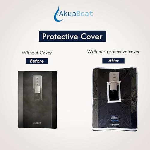 Image of Protective Cover Compatible with Aquaguard Regal RO+UV Water Purifier (Blue),Durable Design Featuring Scratch proof, Dustproof Protection & Convenient Velcro Patch for Easy Installation.