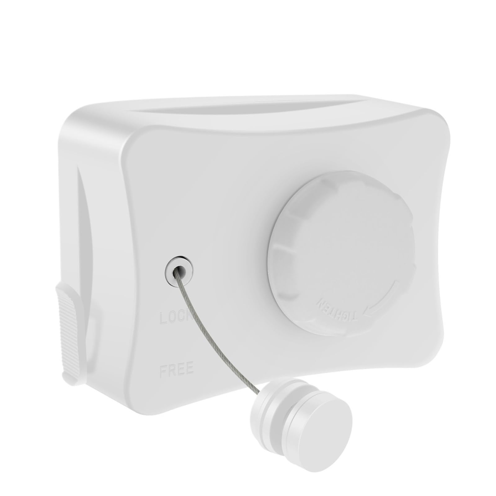 Retractable Clothesline Anti-Sag Clothes Drying Laundry Line Indoor Space Saving Wall-mounted Invisible