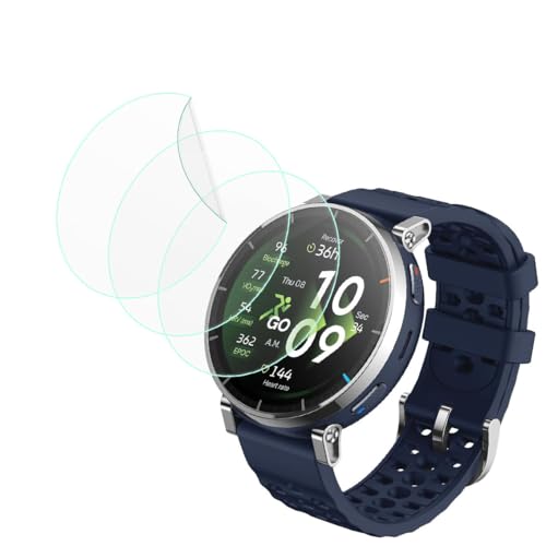 Film transparent montre Garmin Venu 4 45mm anti-bulle : finis les rayures et les reflets