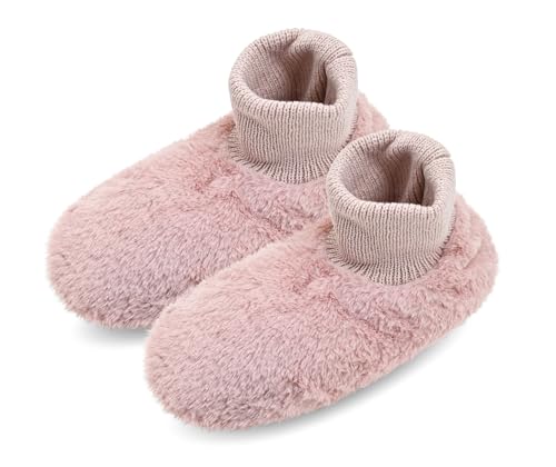 DICUIRD Womens Thick & Warm Slipper Socks with Grippers - House Fuzzy Slippers
