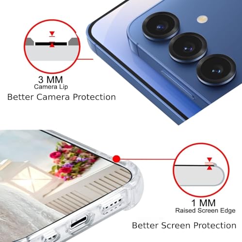 IATMOMF Christian Faith Case for Samsung Galaxy A17 5G/4G,Religious God is with You,Trendy Cool Soft TPU Bumper Cover for Samsung Galaxy A17 5G/4G by IATMOMF - Used condition - Image 5