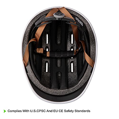 Exclusky Bike Helmet Adult, Urban Cycle Helmet Adjustable Skateboard Scooter Skating Bicycle Commuter Helmet for Men Women - Image 7