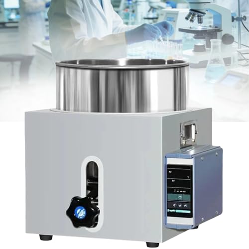 2L/3L/5L Digital Thermostatic Water Bath,Lab Oil and Water Bath,with Stainless Steel Liner, LED Display, and Precise Temperature Control,for Chemistry, Chemistry Engineering, Pharmaceuticals(2L)