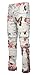 Enrica Men's Casual Fashion Color Printed Straight Slim Fit Jeans, Bbutterfly 866, 34