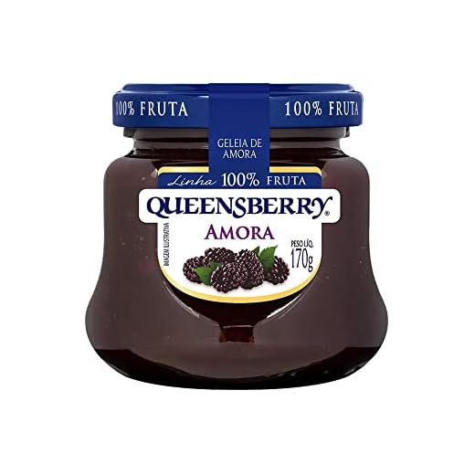Geleia de Amora 100% fruta Queensberry