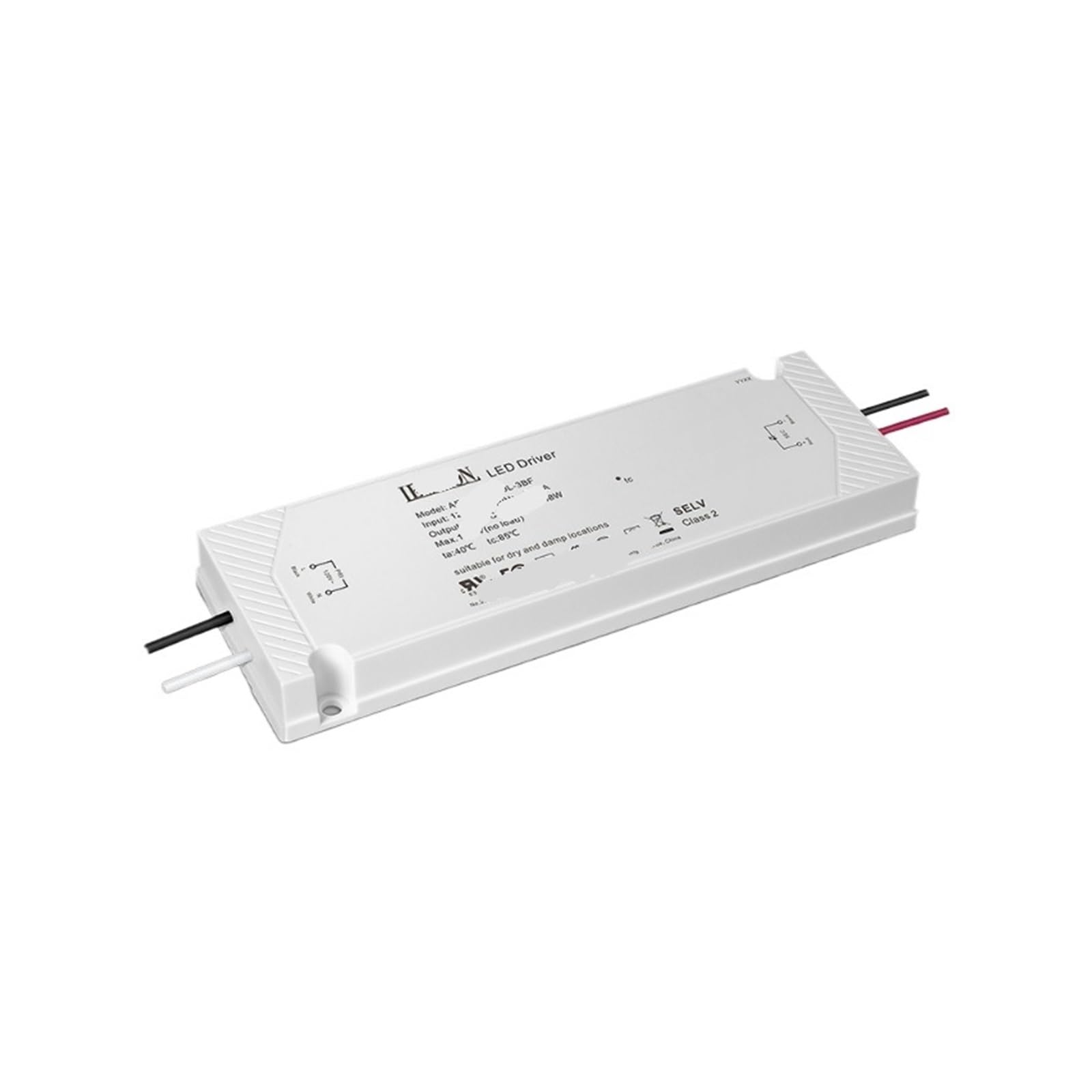 AED48-24VUL-3BF ultra-mince boîtier d'alimentation compact 24V standard US - 3