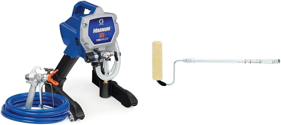 Magnum X5 Stand Airless Paint Sprayer + Pressure Roller Kit