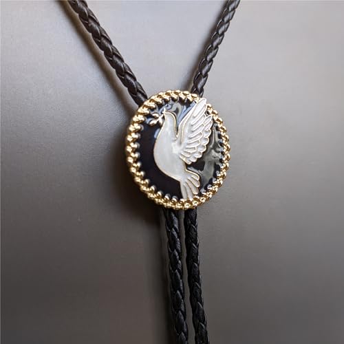 Image of Animal & Plant Bola Tie Bolo Tie Wedding Necklace for Men Women Groomsmen Western Cowboy Necktie